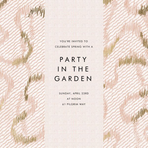 Acclaim - Invitation by Kelly Wearstler