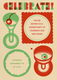 Two Cocktails at the Bar by Josh Stover