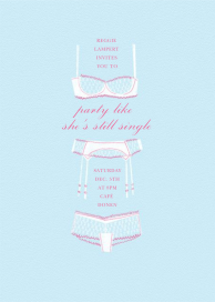 Underthings - Bachelorette Party Invitation by Paperless Post