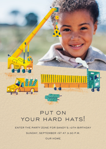 Under Construction (Photo) - Invitation by Paperless Post