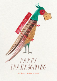 Air Mail - Thanksgiving Card by Mr. Boddington's Studio