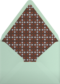 Tile Glyphs - Rubinski Works Envelope