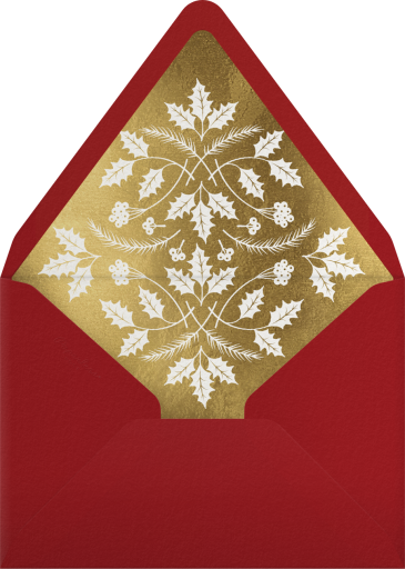 Crimson - Paperless Post Envelope