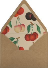 Cherry Good Time - John Derian Envelope
