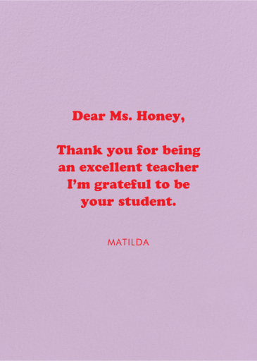 Pomme Diggity - Teacher Appreciation Invitation by Party Mountain - Back