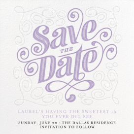 save the date birthday images