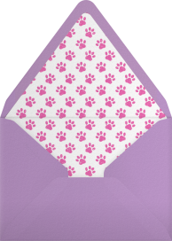 Paw Party - Paperless Post Envelope