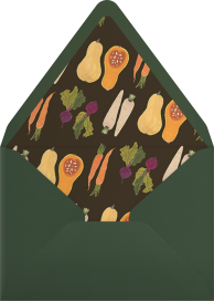 Market Table - Paperless Post Envelope