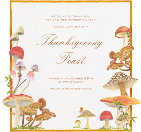 Forest Mushrooms by Clementina Sketchbook