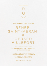 Blazon - Wedding Invitation by Paperless Post