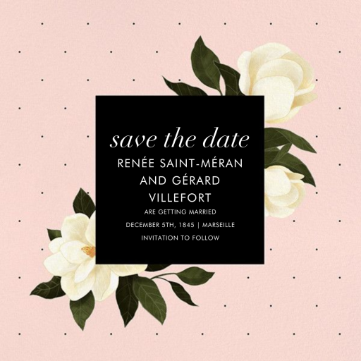 Plumier (Save the Date) by Paperless Post