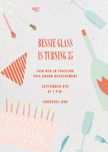 Birthday Smatterings by Paperless Post