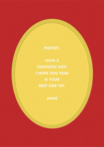 Lucky Cat - Birthday Card by Paperless Post - Back