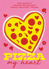 Pizza Heart by Paperless Post