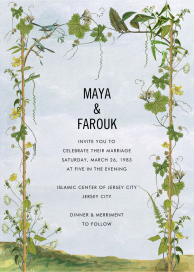 Blue Jays - Wedding Invitation by Stephanie Fishwick