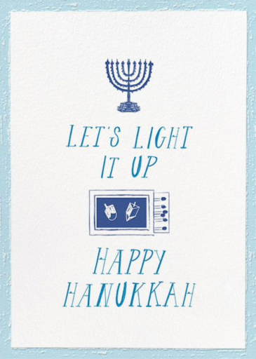 Where Are the Matches - Hanukkah Card by Mr. Boddington's Studio