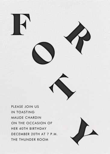 It's All Uphill from Here - Birthday Invitation by Paperless Post