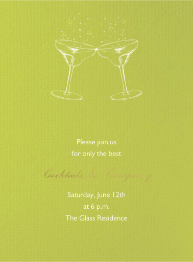 Chartreuse by Paperless Post