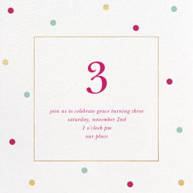 Spotted Frame by Sugar Paper