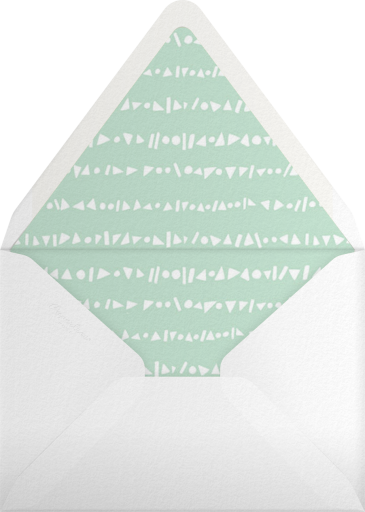 Shower Shapes - Paperless Post Envelope