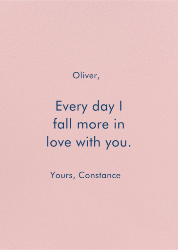 Famous Chili - Valentine's Day Card by Party Mountain - Back