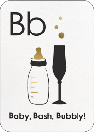 Be There - Baby Shower Invitation by Cheree Berry Paper & Design