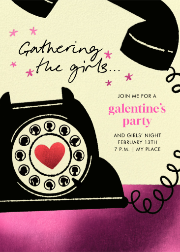 Dial Up - Invitation by Hello!Lucky