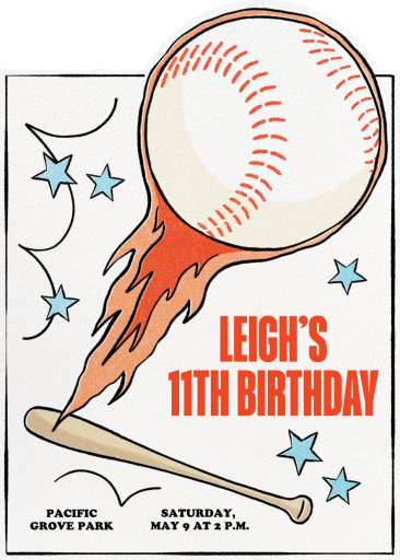 Baseball Birthday by Paperless Post