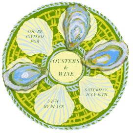 Oyster Plate by Iris + Marie
