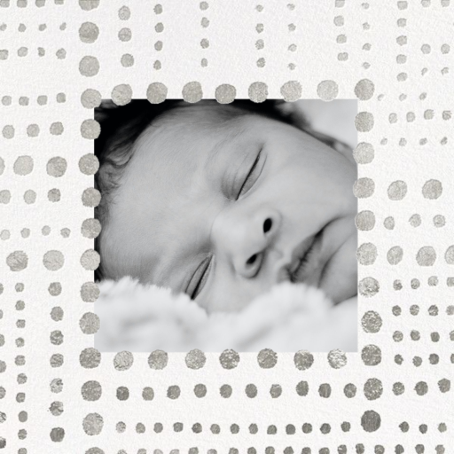 Beaded (Photo) - Birth Announcement by Kelly Wearstler