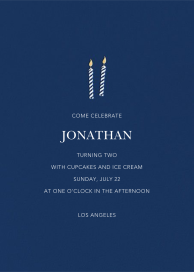 And One for Good Luck - Birthday Invitation by Sugar Paper