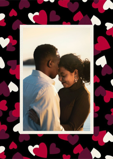 Falling Hearts Photo - Valentine's Day Card by kate spade new york