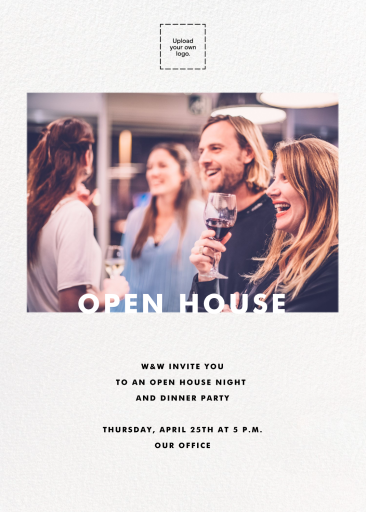 Tall Horizontal (Photo) - Open House Invitation by Paperless Post