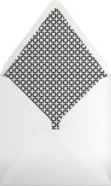 Nixon Border (Save the Date) - Jonathan Adler Envelope