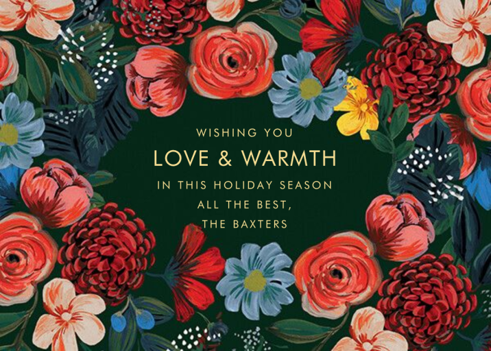 Odette Wreath - Holiday Card by Rifle Paper Co.