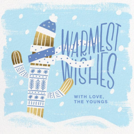 Chilly Cactus - Christmas Card by Paperless Post