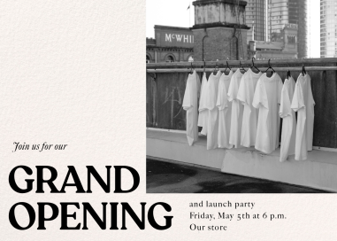 Corner Lot - Launch Party Invitation by Paperless Post