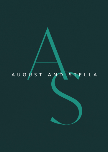 Monograma dorado - Invitación de boda de Paperless Post