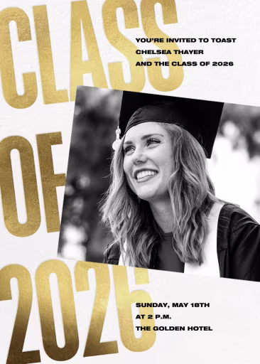 Big Things - Graduation Party Invitation by Paperless Post