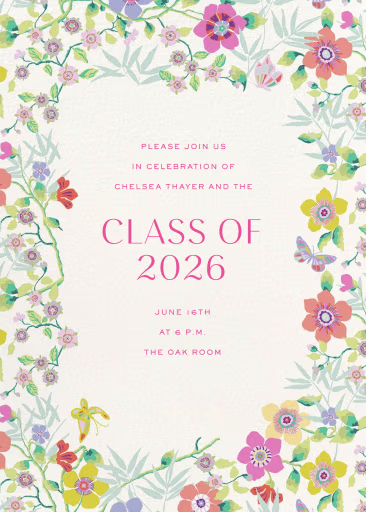 Mini Pavilion - Graduation Party Invitation by Liberty