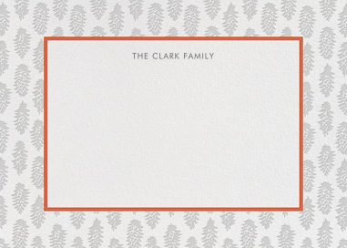 Pollencone Frame - Thank You Card by Linda and Harriett