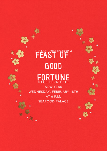 Happy Year - Invitation by Paperless Post - Back