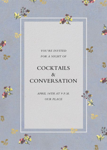 Poppea - Invitation by Brock Collection