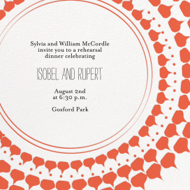 Spec in Capri - Rehearsal Dinner Invitation by Mr. Boddington's Studio