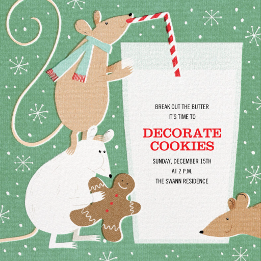 Full House - Christmas Party Invitation by Paperless Post