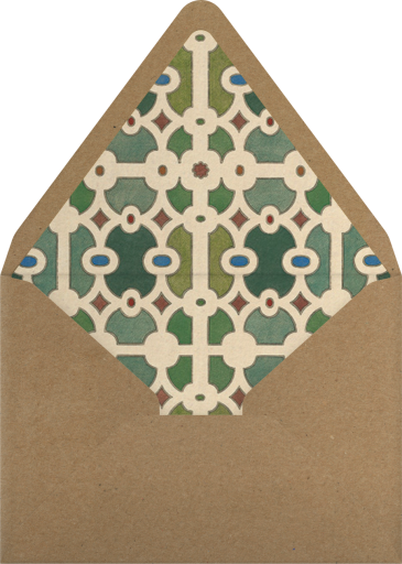 Vintage Homecoming - John Derian Envelope