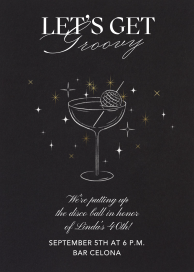 Evening Toast - Birthday Invitation by Paperless Post