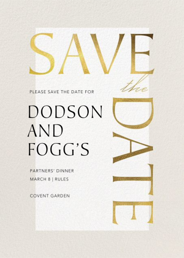 Heritage - Business Invitation by Paperless Post