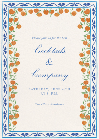 Mediterranean Views - Party Invitation by Ten Story Stationery