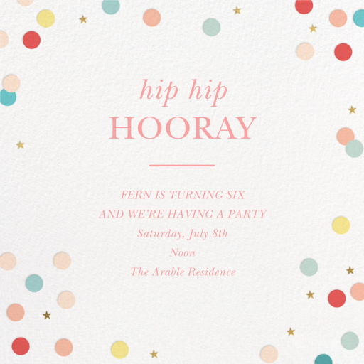 Confetti or Not by Sugar Paper - Back